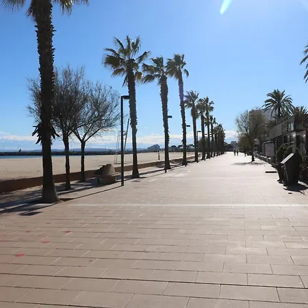 דירה Castell Joncar,30 M De La Playa, 1era Linea De Mar, Vista Al Mar רוזס